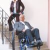 Kolečkový schodolez, bezbariérové řešení, zvláštní pomůcka, pro invalidní osoby, invalidní vozík