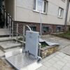 POMŮCKOV šikmá schodišťová plošina CPM pro imobilní osoby používající invalidní vozík