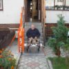 POMŮCKOV šikmá schodišťová plošina IPM pro imobilní osoby používající invalidní vozík