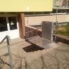 POMŮCKOV šikmá schodišťová plošina IPM pro imobilní osoby používající invalidní vozík