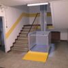 POMŮCKOV svislá zdvihací plošina VPM pro imobilní osoby používající invalidní vozík